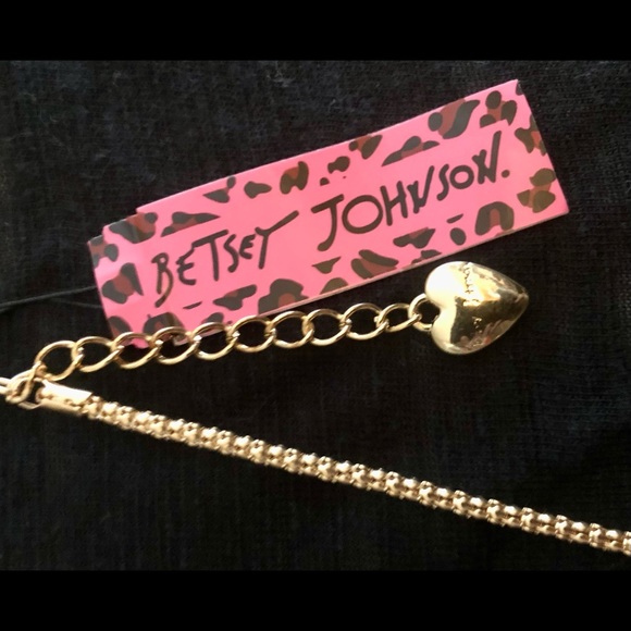 Betsy Johnson alpaca bling statement long necklace. Trendy alpaca 💕 - Picture 7 of 10